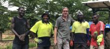 Pacific workers at Skybury Farms