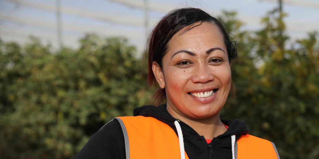 Pacific worker at Simfresh in Mildura